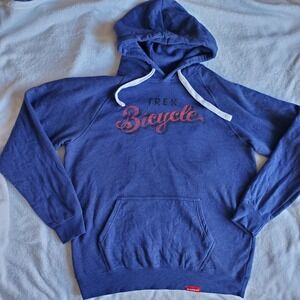 Trek Hoodie Mens XXL Blue Lake Oswego Oregon Pullover Sweatshirt Cycling 2XL